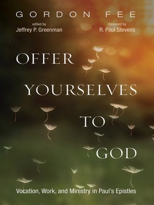 cover image of Offer Yourselves to God